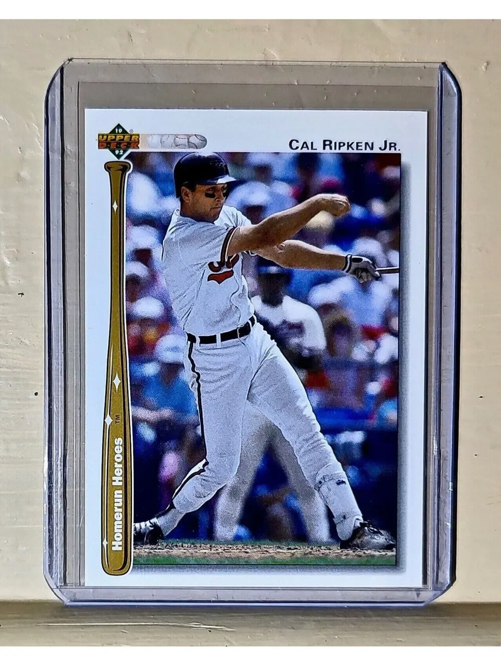 1992 Cal Ripken Jr Upper Deck Homerun Heroes #HR4 MLB Baseball Card Orioles